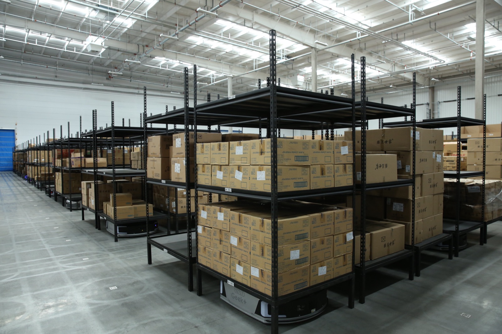 China — AGV Racking Supply Program for Mushiny Intelligence