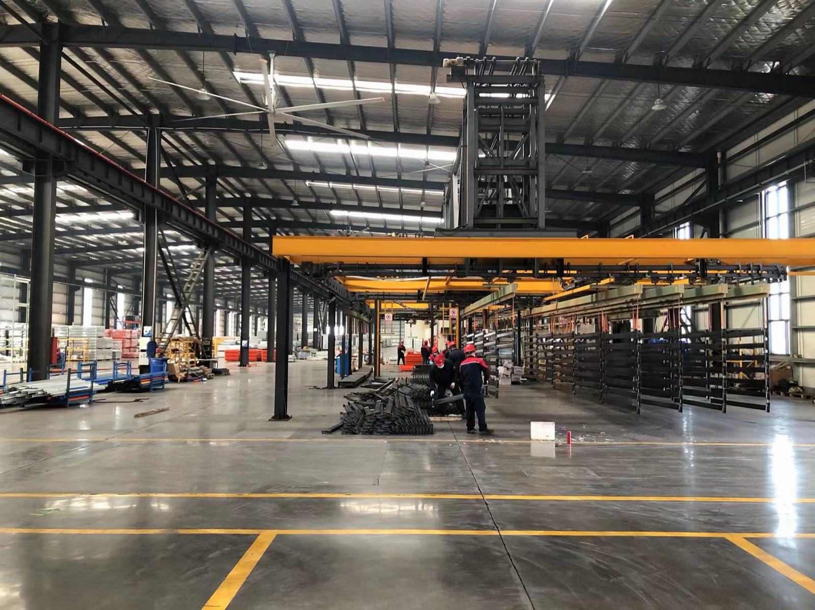 JISE automatic powder coating line